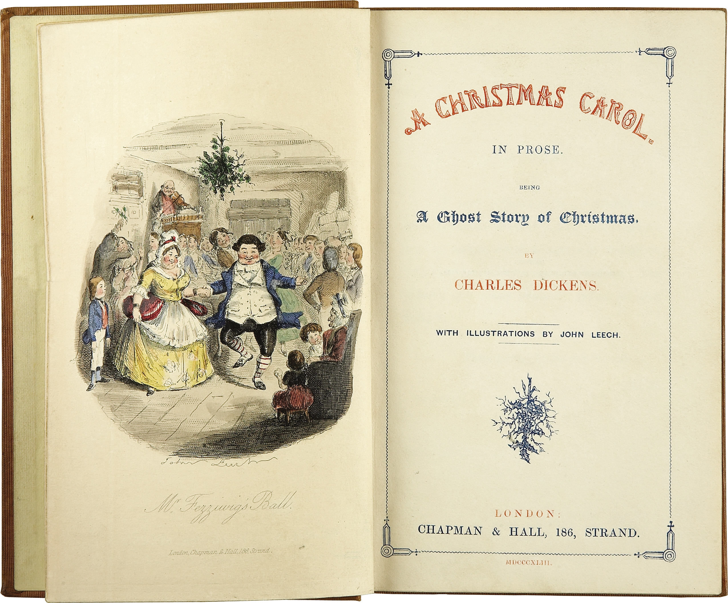 First edition of Christmas Carol, 1843